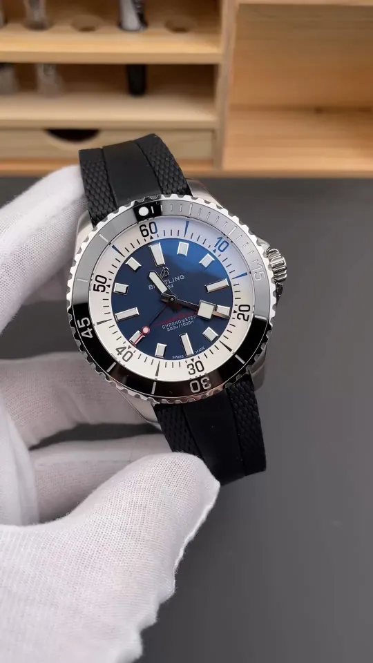 Breitling Superocean Blue Dial 44mm