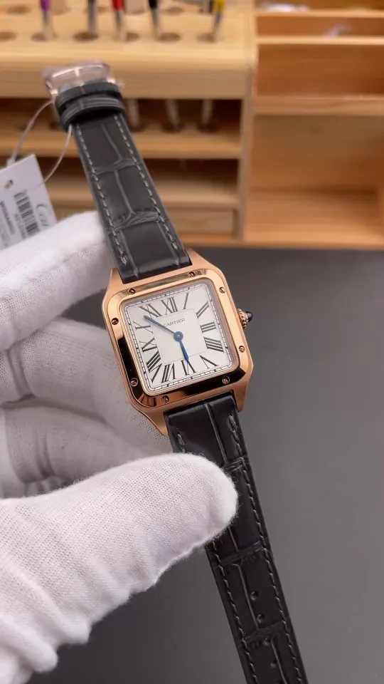 Cartier Santos-Dumont Rose Gold 38x27.5mm
