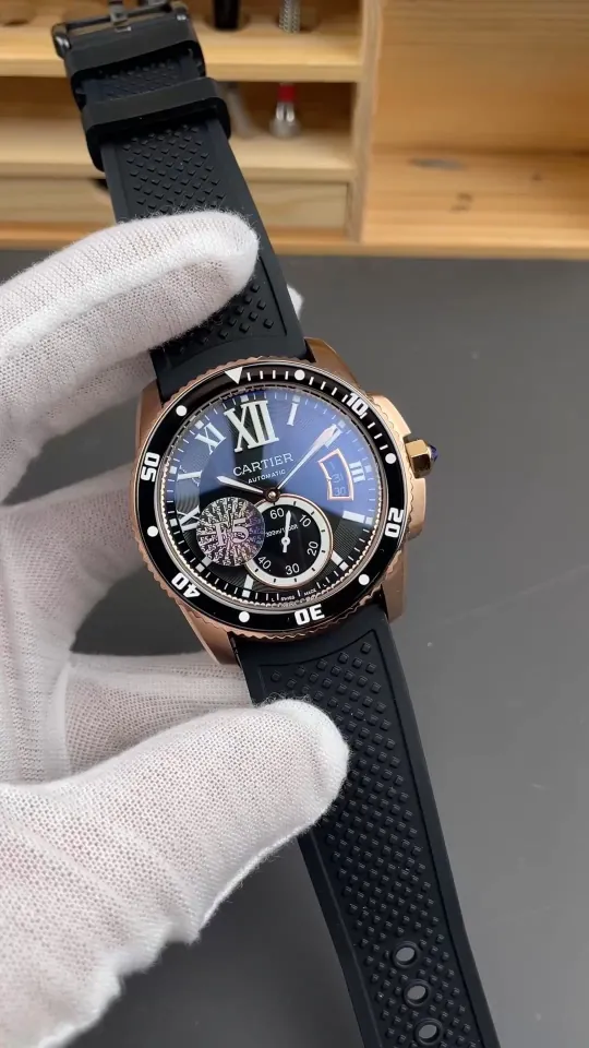 Cartier Calibre Rose Gold 42mm
