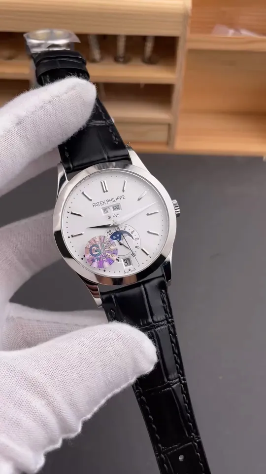 Patek Philippe Complications Leather Strap 38.5mm