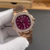 Patek Philippe Nautilus 7010 Rose Gold 32mm