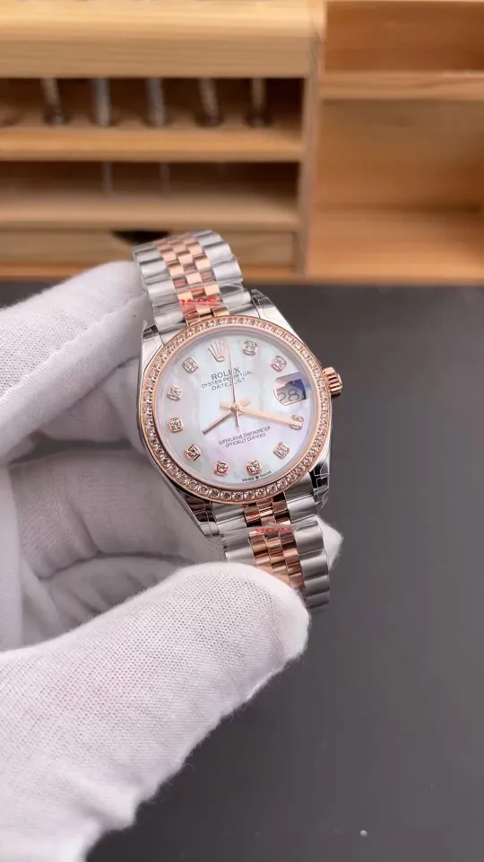 Rolex Datejust Rose Gold Ladies 31mm