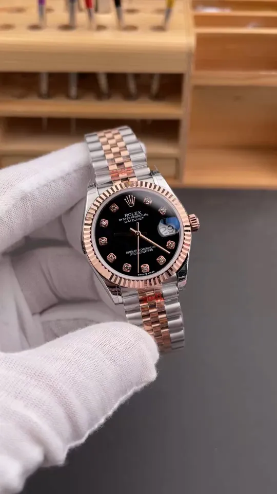 Rolex Datejust Rose Gold Ladies 31mm