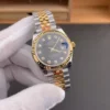 Rolex Datejust Two-Tone Black Ladies 31mm
