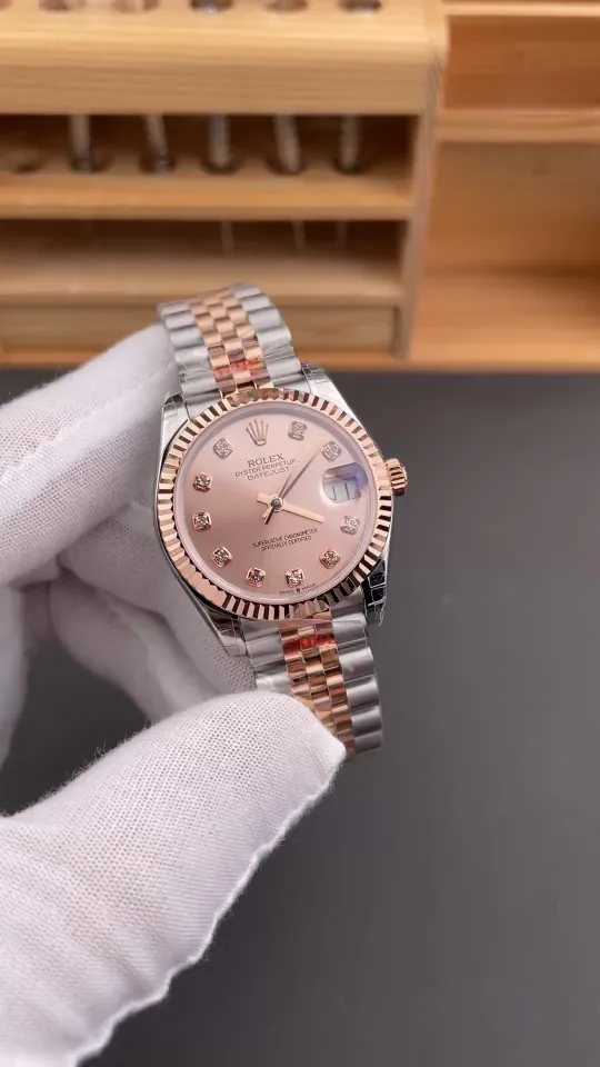 Rolex Datejust Rose Gold Ladies 31mm
