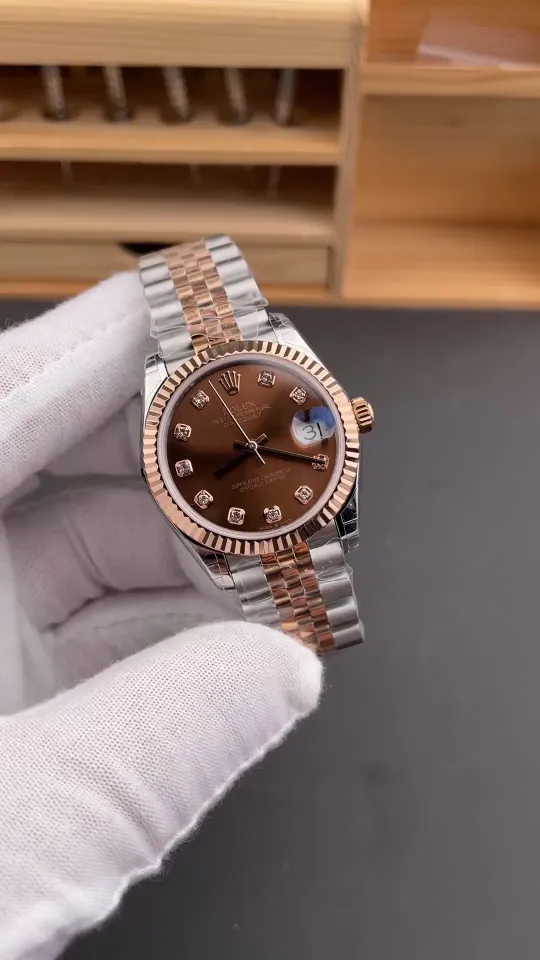 Rolex Datejust Rose Gold Ladies 31mm