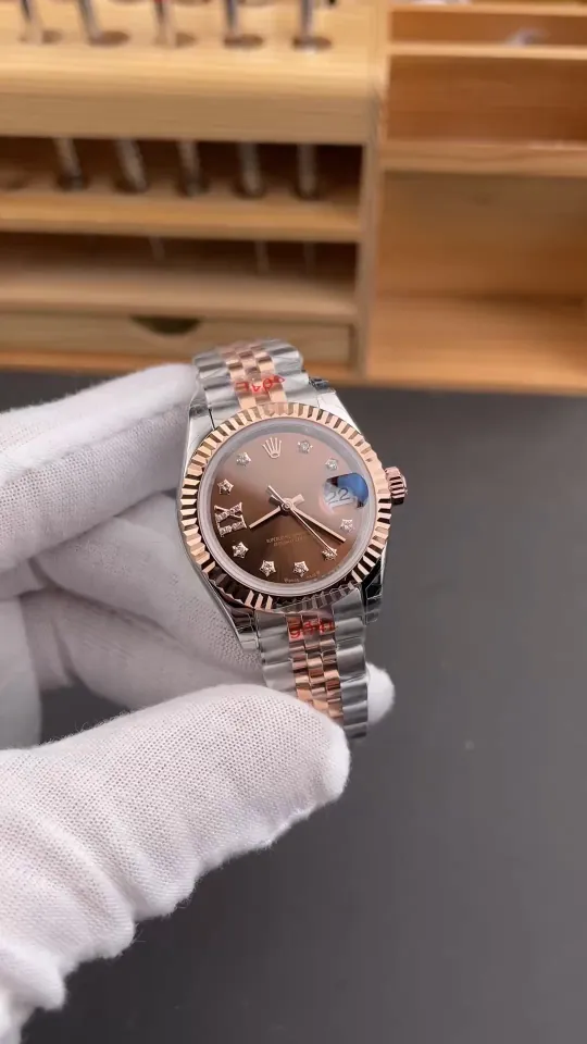 Rolex Datejust Rose Gold Ladies 28mm