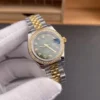 img02_1202_GS_劳力士_日志型_间金钻刻钻圈绿盘女表_28mm_2671机芯.webp Rolex Datejust Two-Tone Ladies 28mm