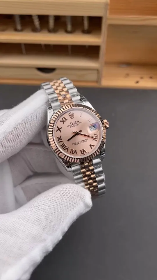 Rolex Datejust Rose Gold Ladies 31mm