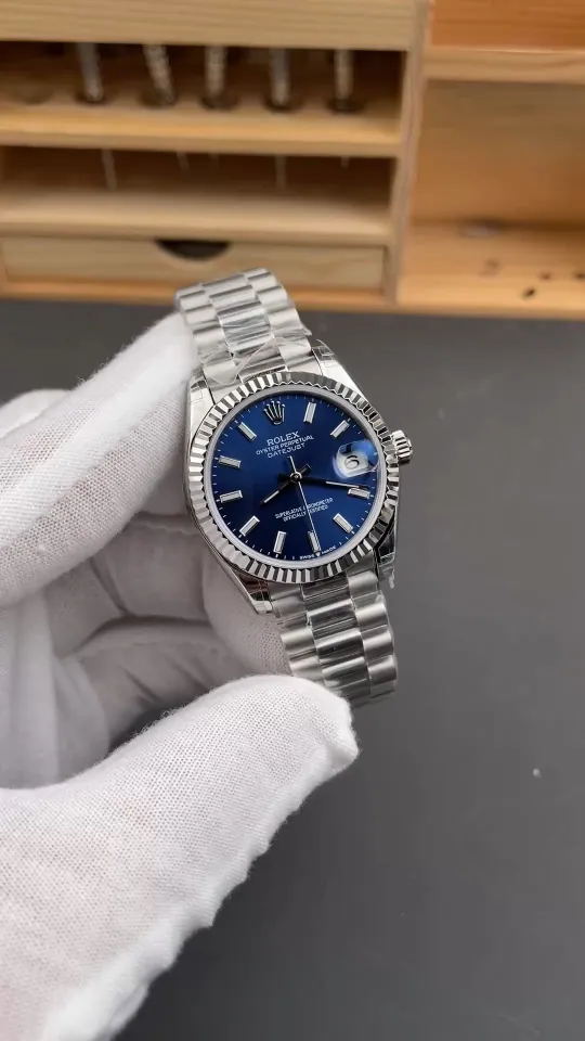 Rolex Datejust Blue Dial Ladies 31mm