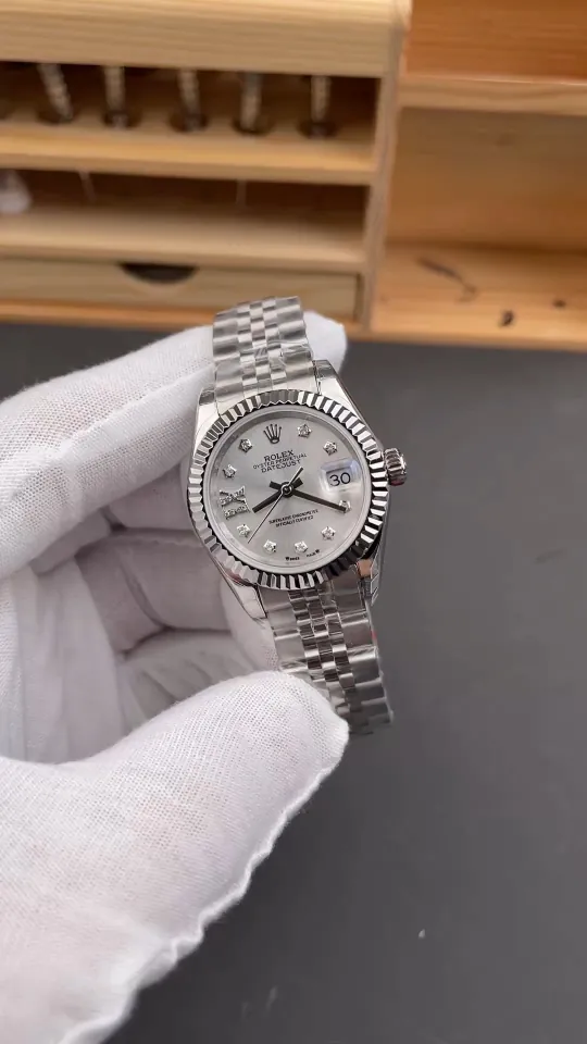 Rolex Datejust Silver Dial Ladies 28mm
