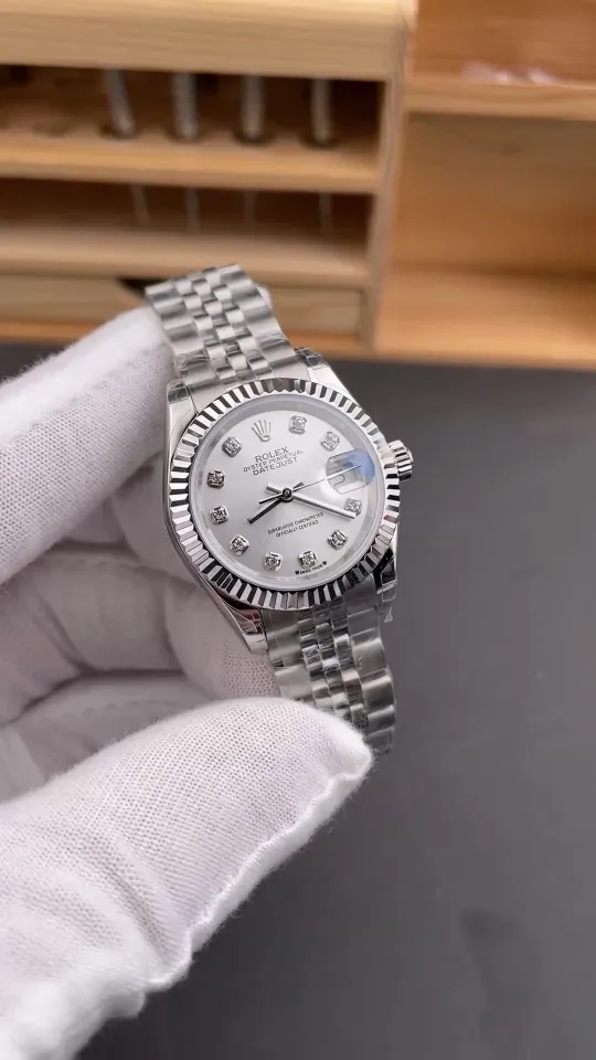 Rolex Datejust Diamond Markers Ladies 28mm