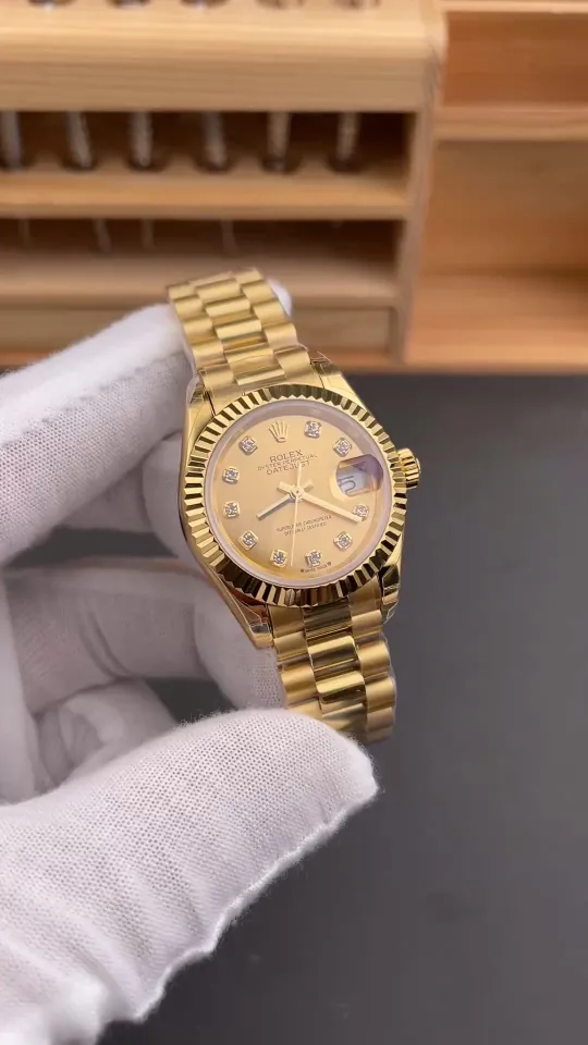 Rolex Datejust Diamond Markers Ladies 28mm