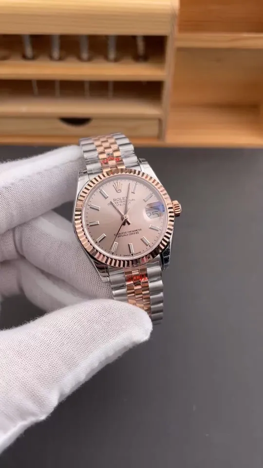 Rolex Datejust Rose Gold Ladies 31mm