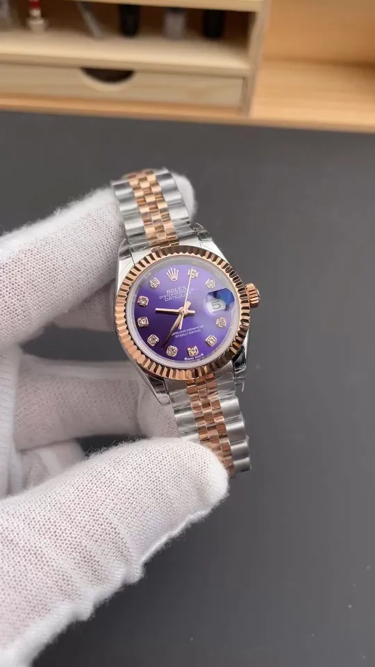 Rolex Datejust Rose Gold Ladies 28mm
