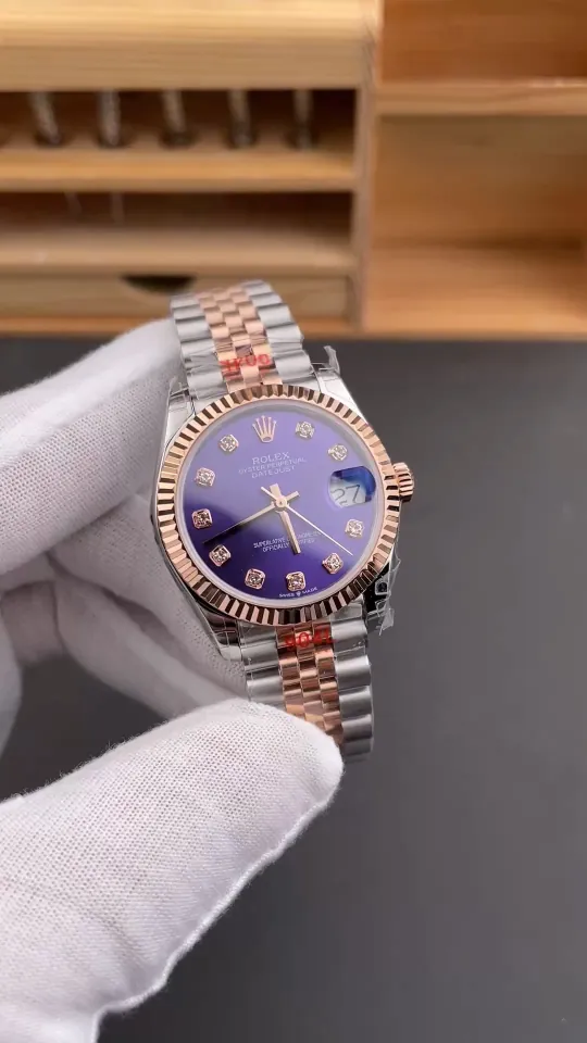 Rolex Datejust Rose Gold Ladies 31mm
