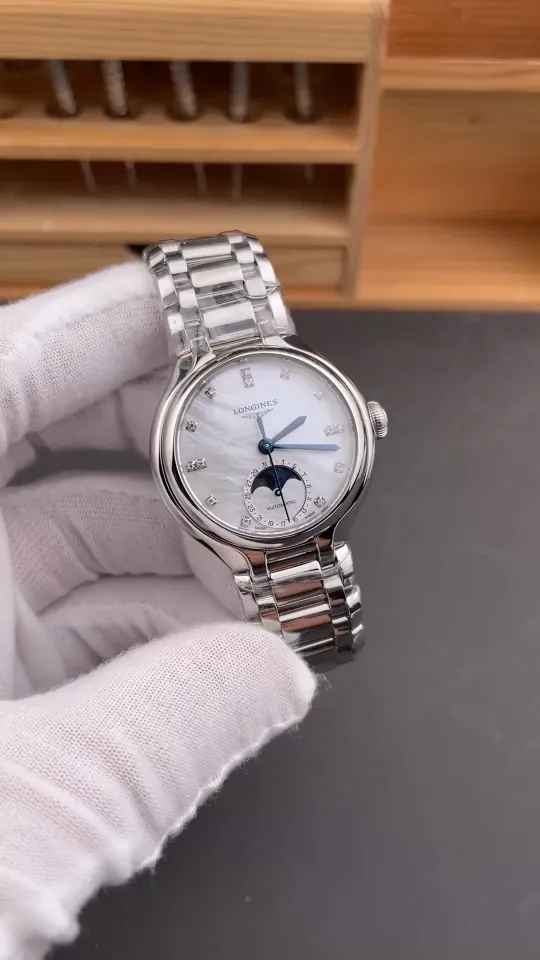 Longines Prima Luna Mother-of-Pearl 34mm