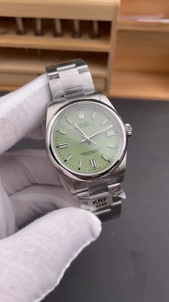 Rolex Oyster Perpetual Avocado Green 36mm