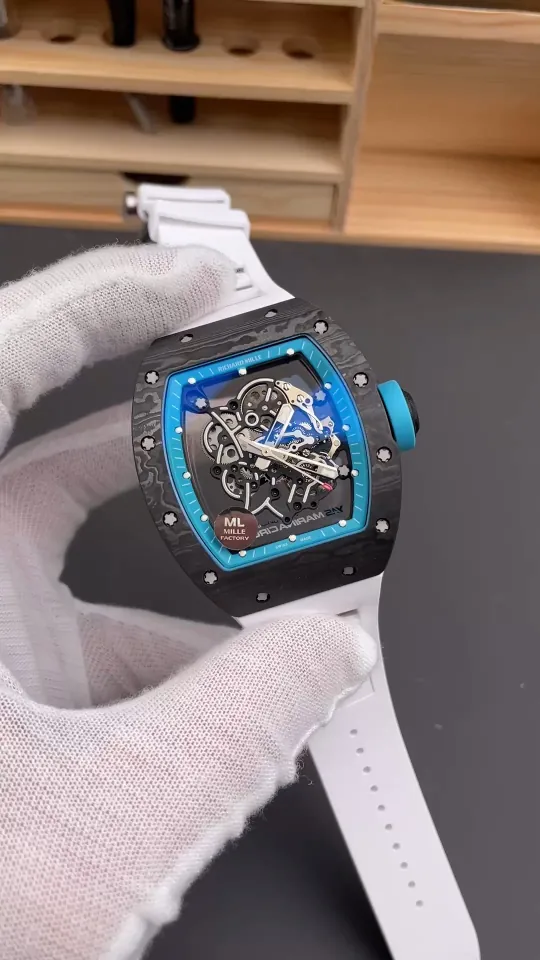 Richard Mille RM Blue Dial 49.9x42.07mm
