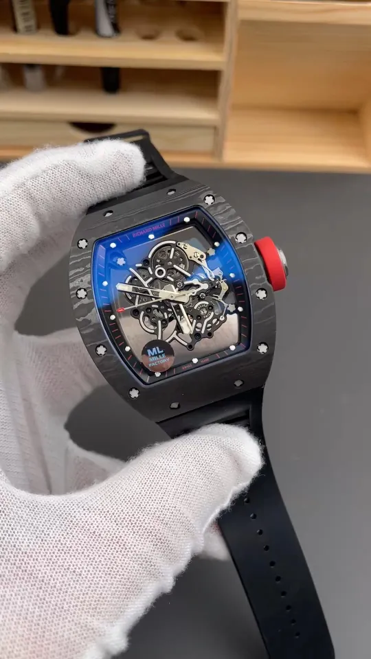 Richard Mille RM Carbon Fiber 49.9x42.07mm