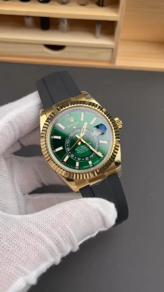 Rolex Sky-Dweller Green Dial 42mm