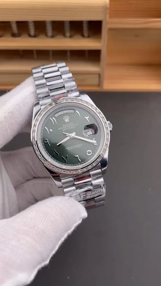 Rolex Day-Date Baguette Diamond 40mm