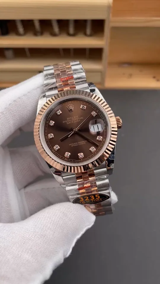 Rolex Datejust Two-Tone Rose Gold 41mm