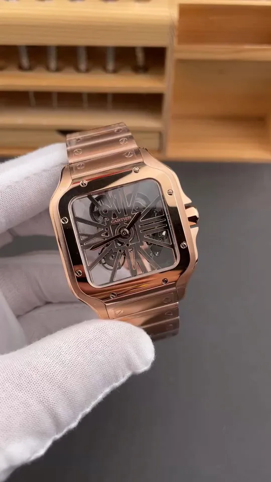 Cartier Santos Rose Gold 39.8mm