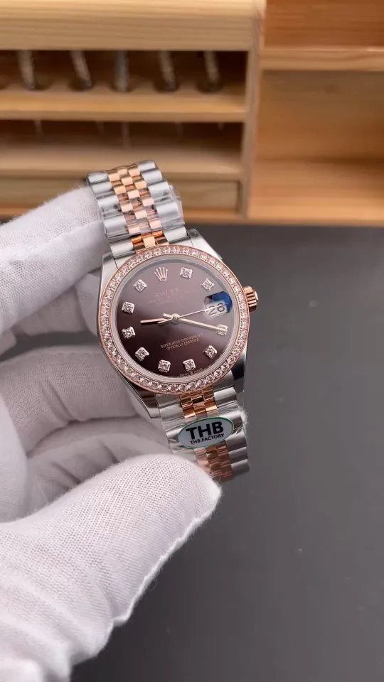 Rolex Datejust Two-Tone Rose Gold Ladies 31mm