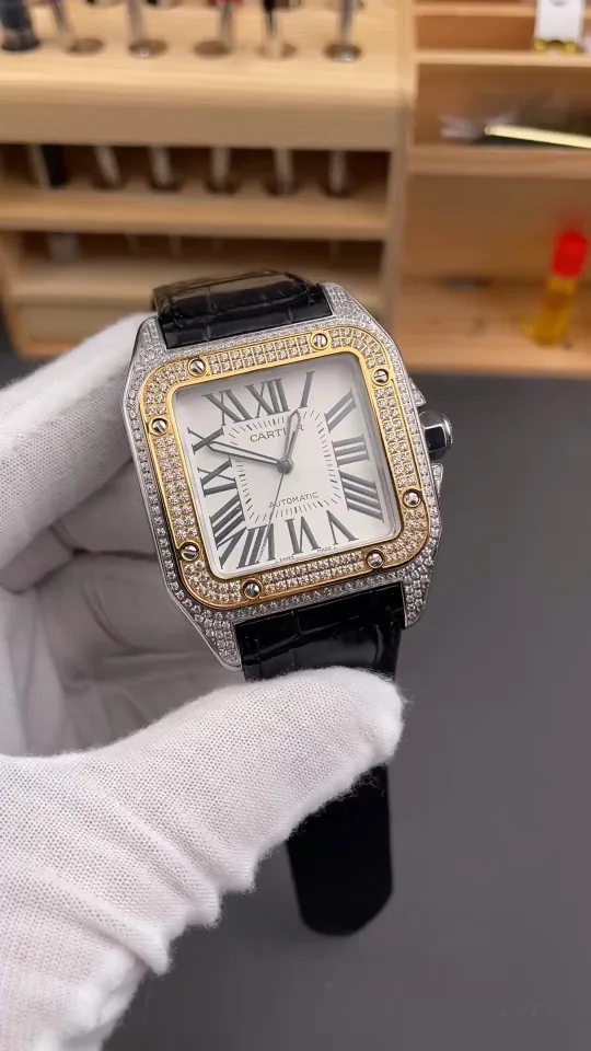 Cartier Santos Two-Tone 51x41mm