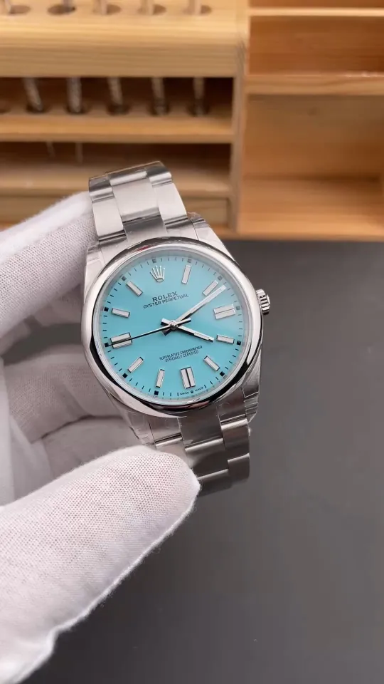 Rolex Oyster Perpetual Tiffany Blue 41mm