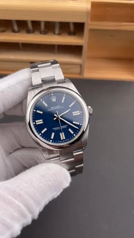 Rolex Oyster Perpetual Blue 41mm