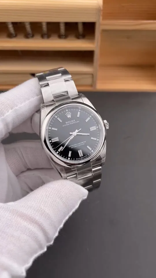 Rolex Oyster Perpetual Black 36mm