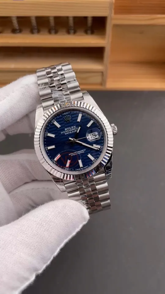 Rolex Datejust Blue Grid 41mm