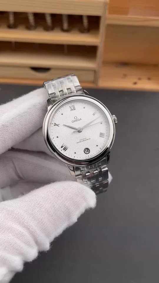 Omega De Ville Silver Dial 34mm