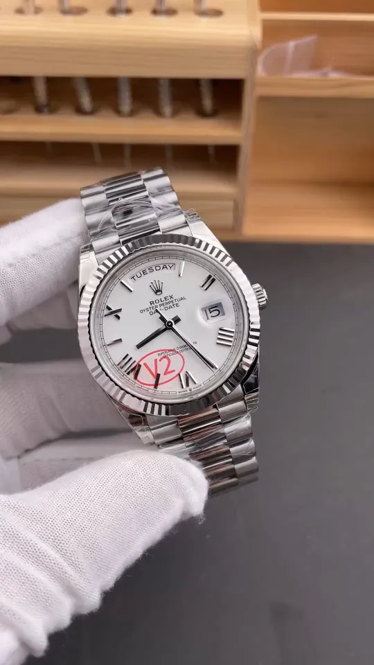 Rolex Day-Date White 40mm
