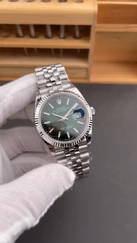 Rolex Datejust 123 G Smoked Green 36mm