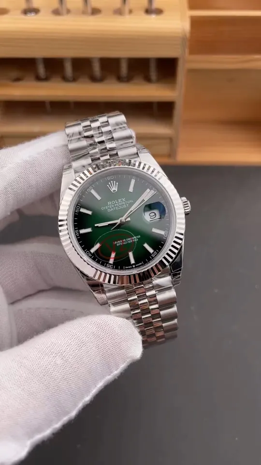 Rolex Datejust Smoked Green 41mm
