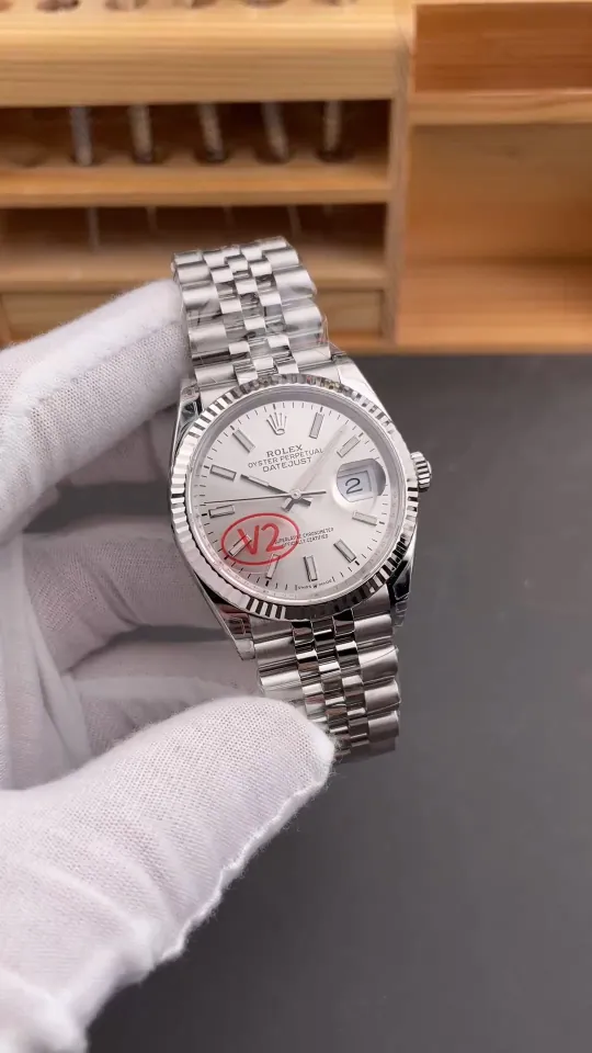 Rolex Datejust Silver 36mm
