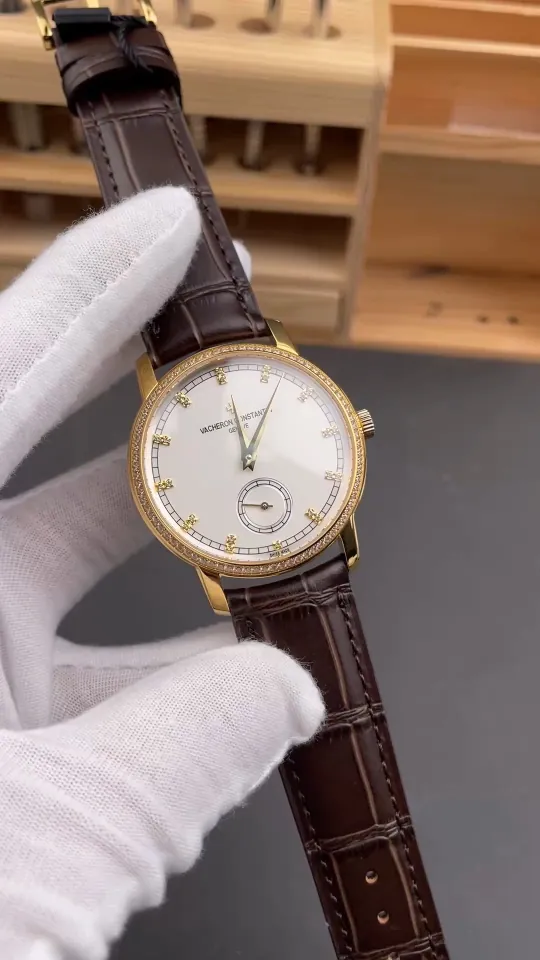 Vacheron Constantin Traditionnelle 82172 Diamond Bezel 38mm