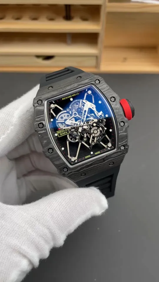 Richard Mille RM35-01 Carbon Fiber 51x42mm
