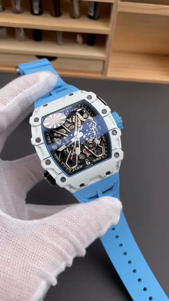 Richard Mille RM35-03 RMAL2 Carbon Fiber 50x43.2mm