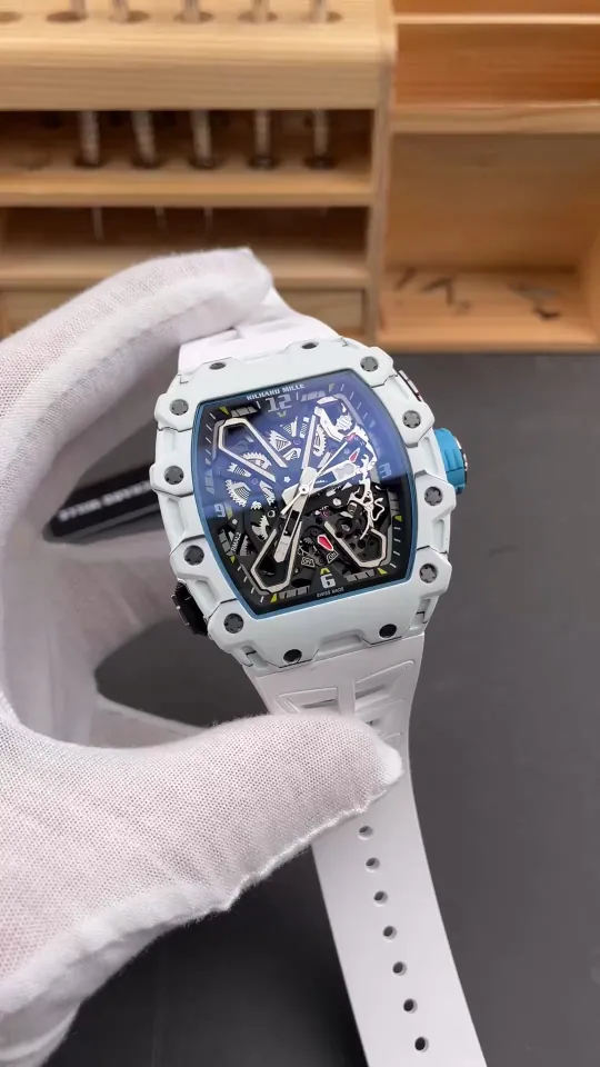 Richard Mille RM35-03 RMAL2 Carbon Fiber 50x43.2mm