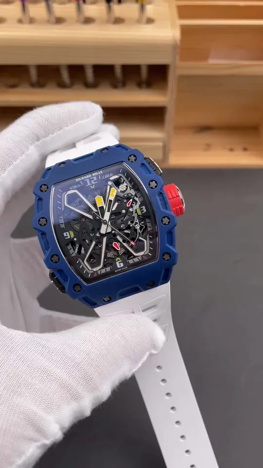 Richard Mille RM35-03 RMAL2 Carbon Fiber 50x43.2mm