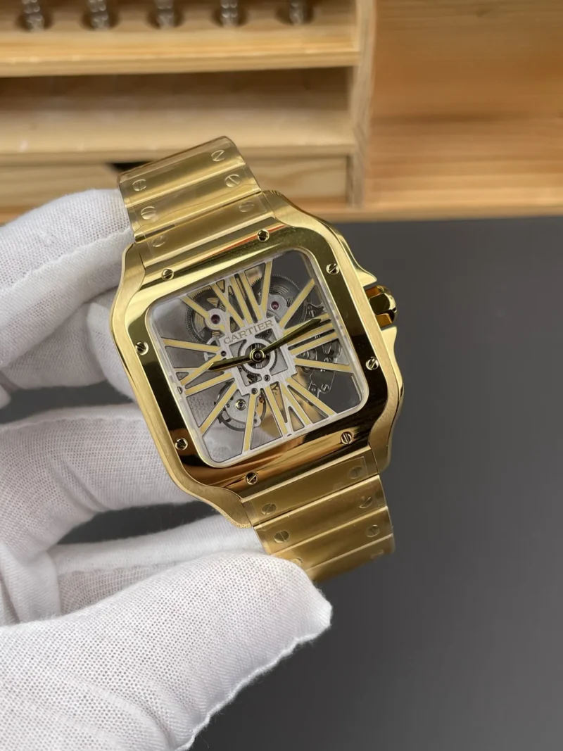 Cartier Santos Skeleton