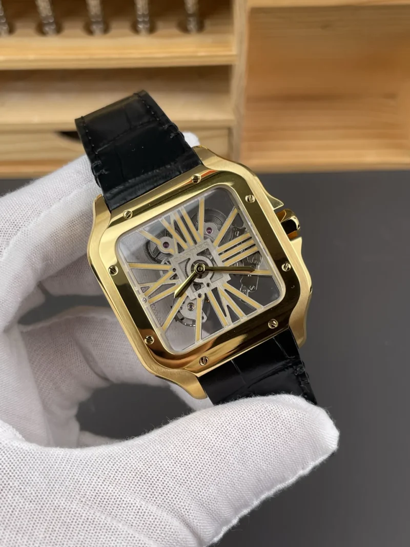 Cartier Santos Skeleton