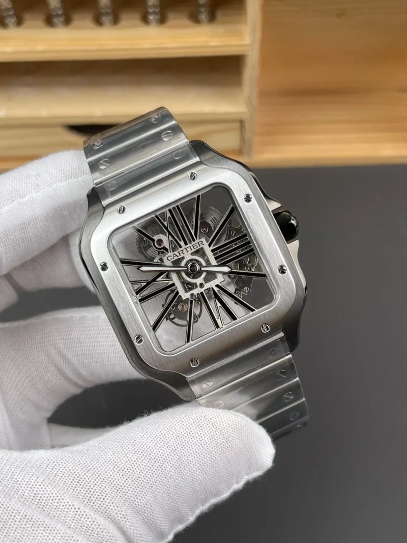 Cartier Santos Skeleton