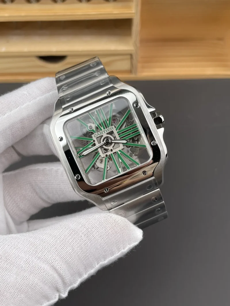 Cartier Santos Skeleton