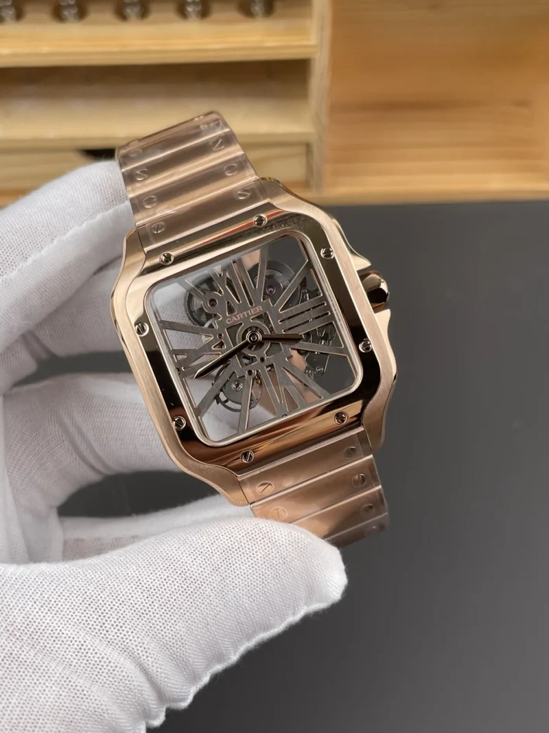 Cartier Santos Rose Gold