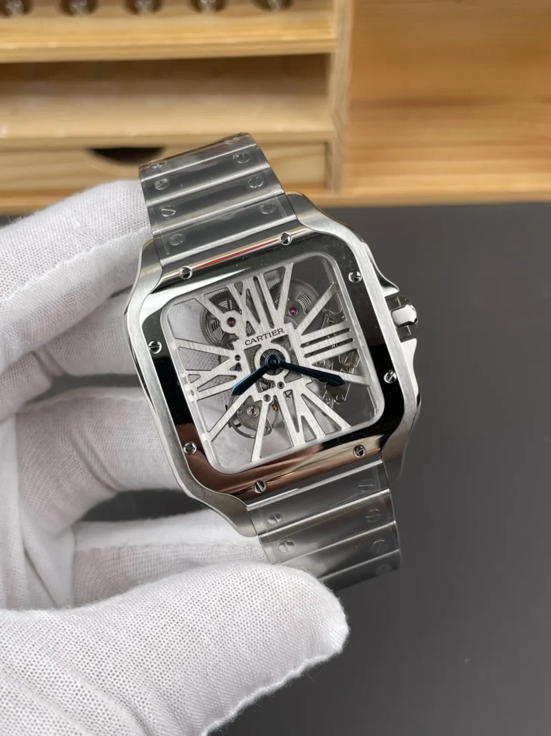 Cartier Santos Skeleton